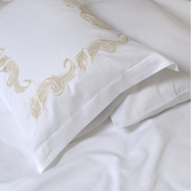 Комплект постільної білизни С Satin Elit "Gratitude beige"