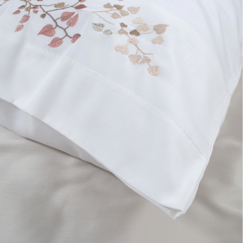 Комплект постільної білизни С Satin Elit "Petals creamy" - 5