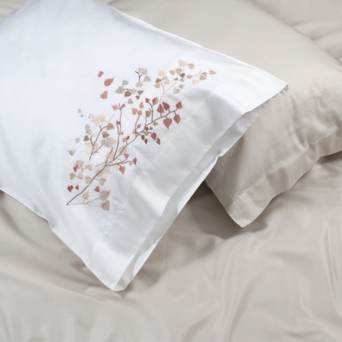 Комплект постільної білизни С Satin Elit "Petals creamy"