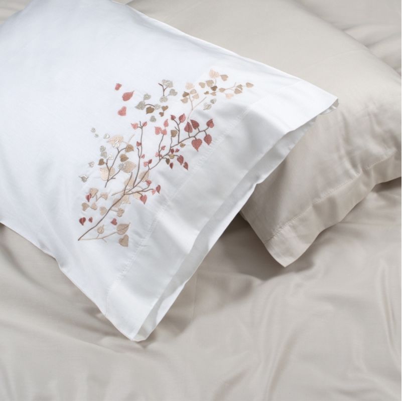 Комплект постільної білизни С Satin Elit "Petals creamy"