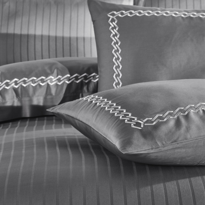 Комплект постельного белья С Satin Elit "Serenity gray"