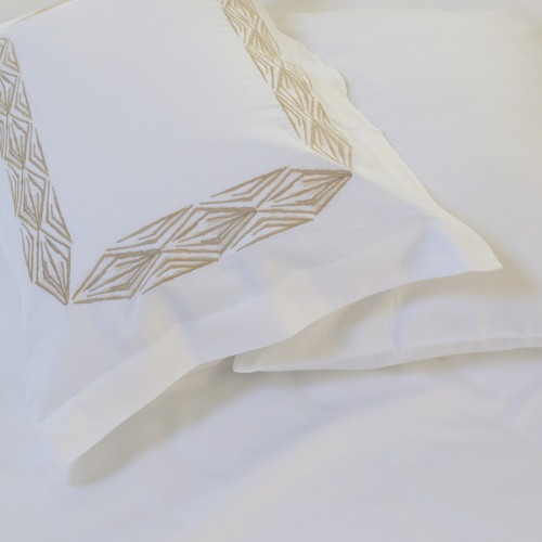 Комплект постельного белья С Satin Elit "Warmth beige"