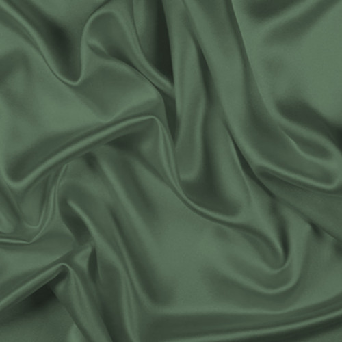 Простынь на резинке Satin Light Pro 10-017 Green Olive  - высота 25 см (детские 10 см) - 2