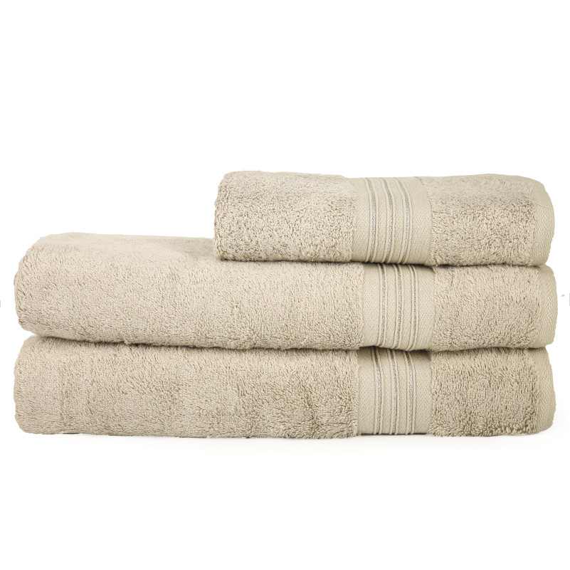 Полотенце М "Serene Line beige"