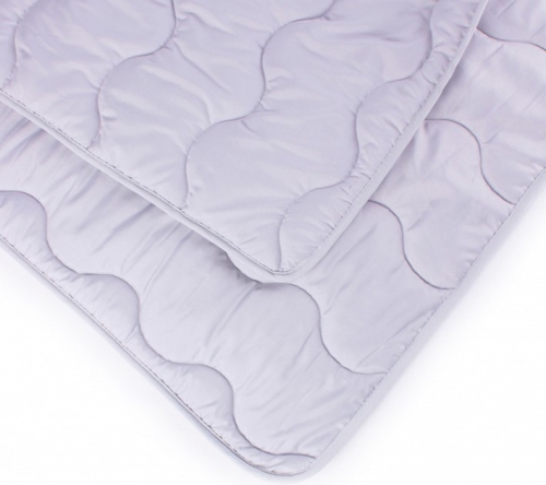 Ковдра антиалергенна Всесезонна №3005 Simple Gray EcoSilk Уцінка №8006