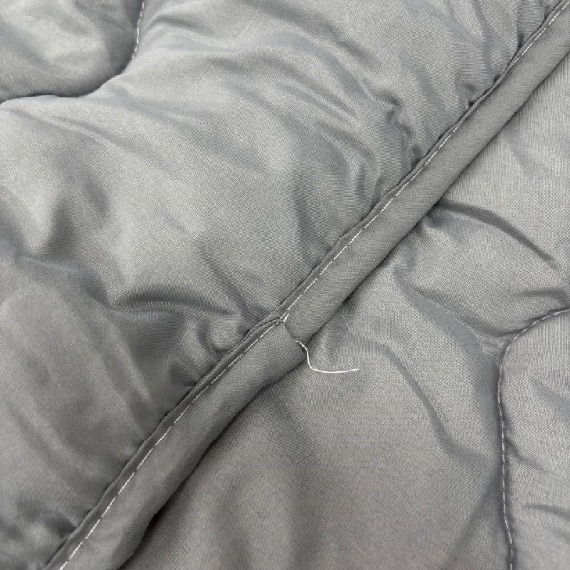 Ковдра антиалергенна Всесезонна №3005 Simple Gray EcoSilk Уцінка №8006 - 2