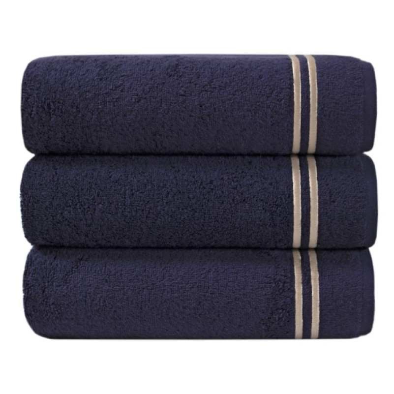 Полотенце С "Simple Luxe blue/beige"