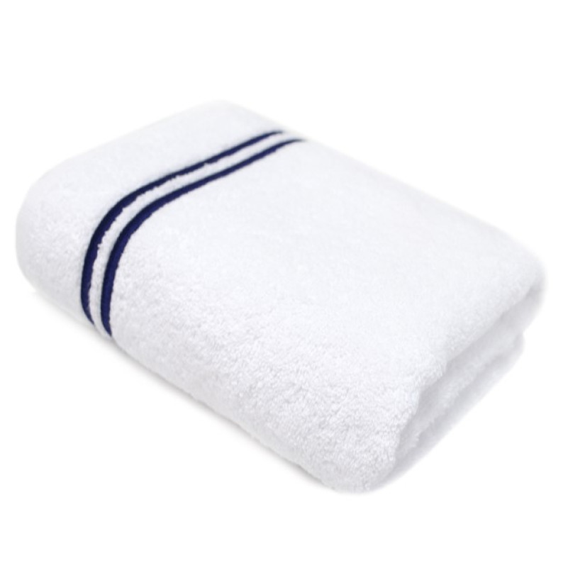 Полотенце С "Simple Luxe white/blue" - 2