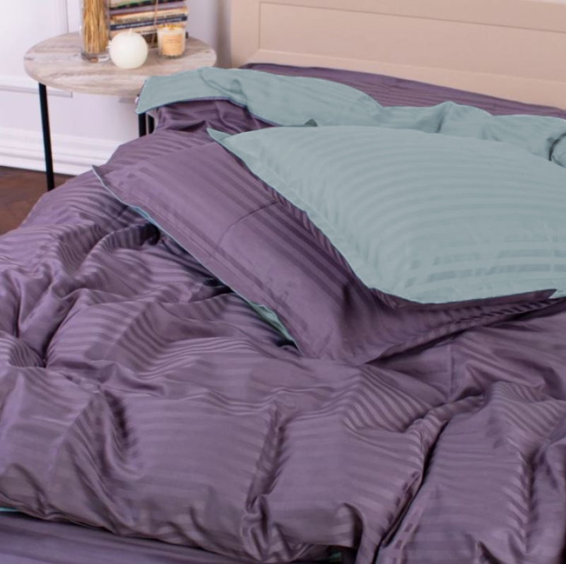 Постельное белье Satin Stripe 30-0015 + 30-0011 Skylly - 4