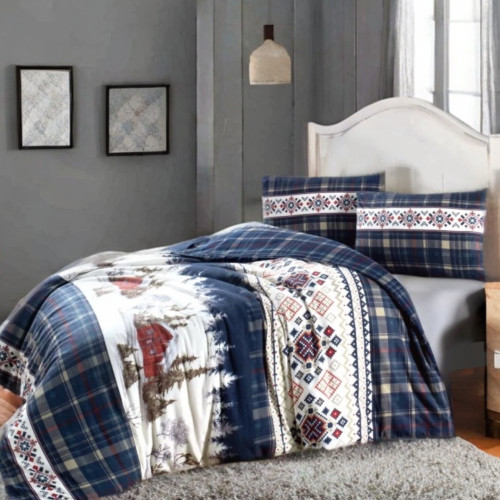 Комплект постільної білизни Фланель "Snow-Kissed Comfort"