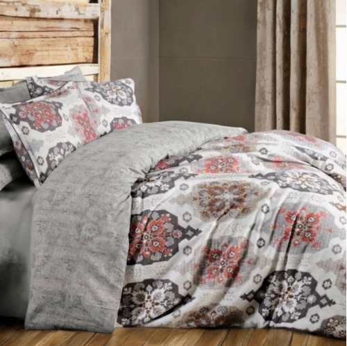 Комплект постельного белья Фланель "Snowflake Magic Bedding"
