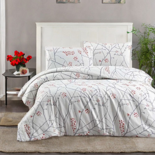 Комплект постельного белья Фланель "Snowy Cabin Retreat"