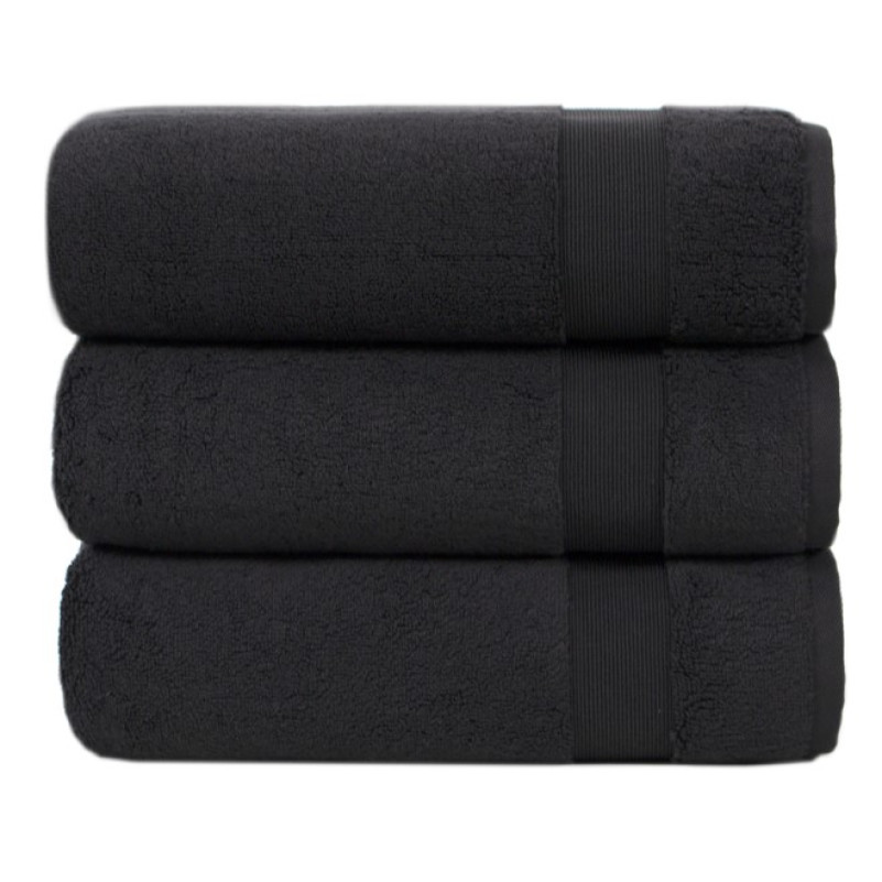 Полотенце С "Soft Lux black"