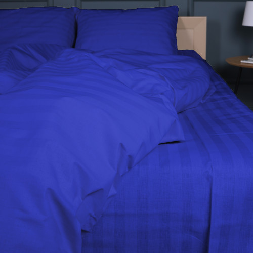 Пододеяльник Бязь 17-0609 Stripe Blue - 2
