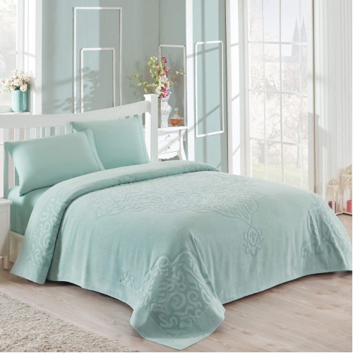 Покрывало  Т "Terry Blanket mint"