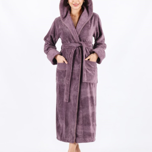 Халат М Terry robe "Mary" violet