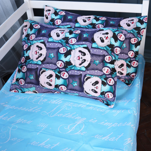 Наволочка Бязь 17-0722 Tiny Panda