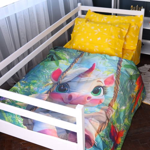 Комплект постельного белья Ranforce Elite Kids Time 17-0717 Unicorn in the Tropics