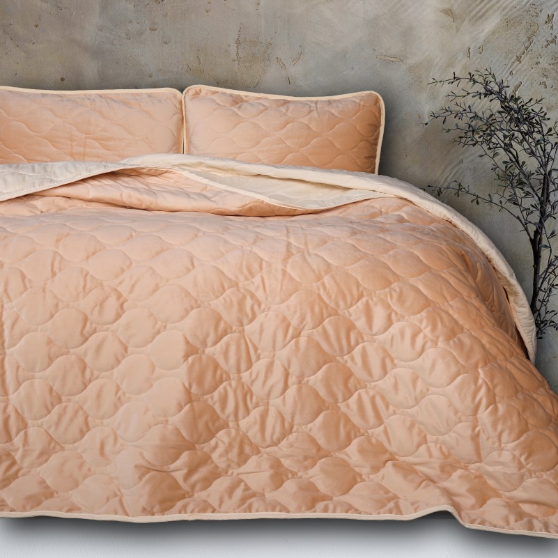 Покрывало №5050 Velor charm Beige - 6