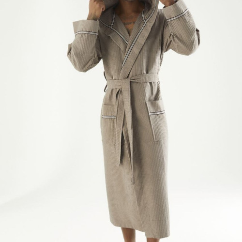 Халат мужской М Waffle robe "Ryan" beige