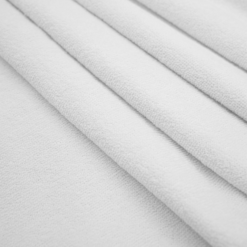Простынь на резинке К Terry Line "Snowy White" - высота 25 см - 1