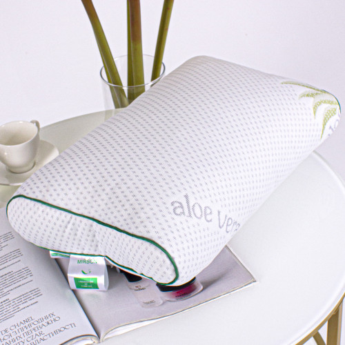 Подушка ортопедична (стружка Memory) №4113 Green nature Dorotea 49*32*10,5 см