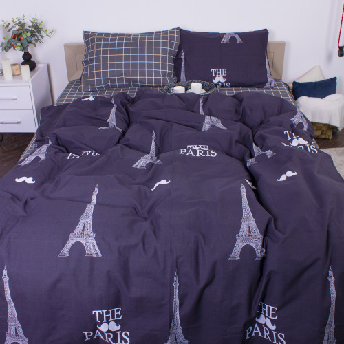 Комплект постельного белья MirSon Ranforce Elite 17-0468 Beautiful Paris