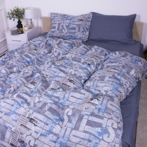 Комплект постільної білизни Бязь 17-0550 Mutia - 2