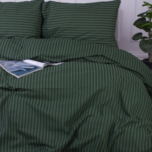 Підковдра MirSon Ranforce Elite 17-0612 Stripe Emerald - 2