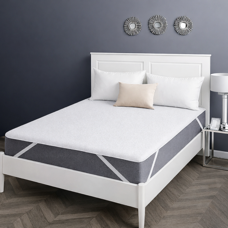 Наматрацник Light №214 ( трикотажний водонепроникний на гумці по кутах) - 9