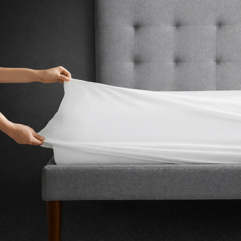 Наматрацник Terry Waterproof №218 (махровий водонепроникний на резинці по периметру) - 7