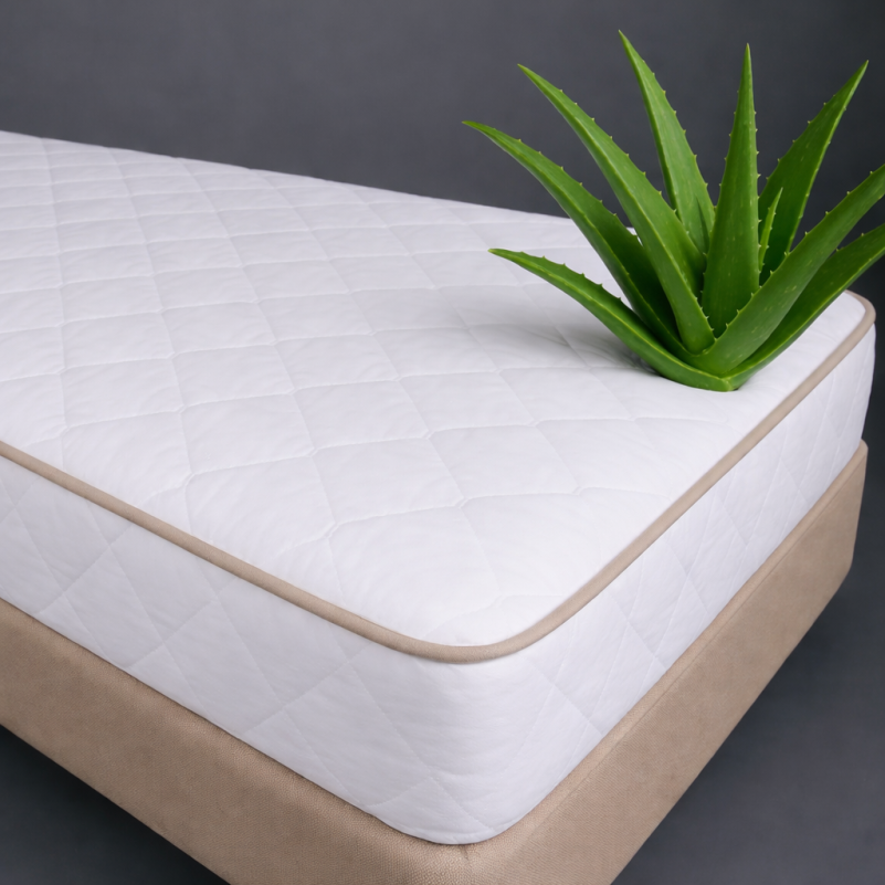 Наматрацник №964 Natural Line Стандарт Cotton Aloe Vera (звичайний з гумкою по периметру) - 7