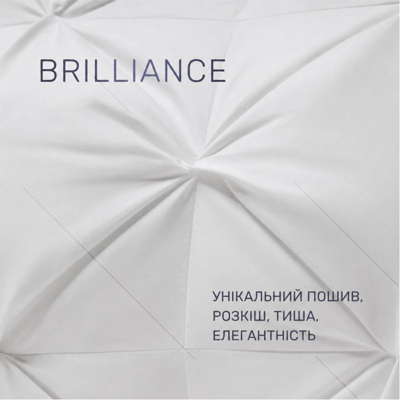 Подушка пухова Imperial Brilliance 100% пух Imperial class мако-батист (висока) - 1