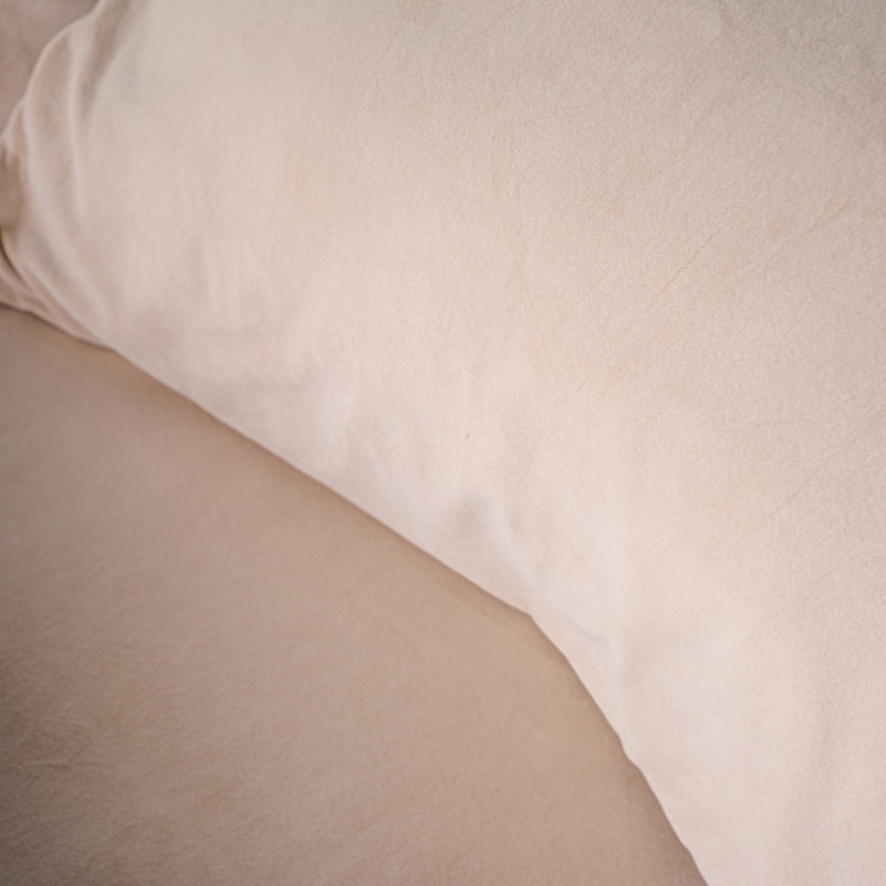 Комплект постельного белья Велюр Winter Frost 28-0004 + 28-0002 Adenium Velvet - 7