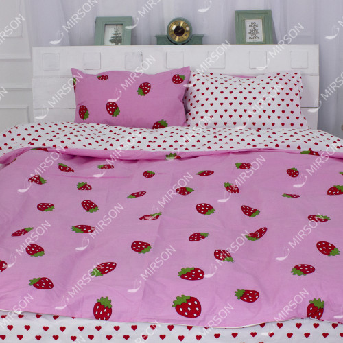 Наволочка Бязь 17-0469 Fun strawberries - 2