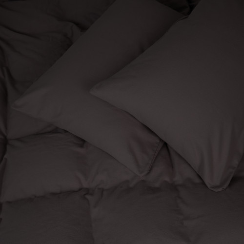 Комплект постільної білизни Фланель 002 "Black"