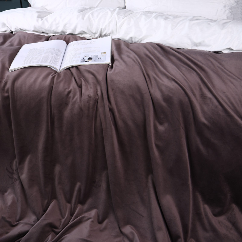 Комплект постельного белья Велюр Winter Delicate 28-0068 Camelia - 5