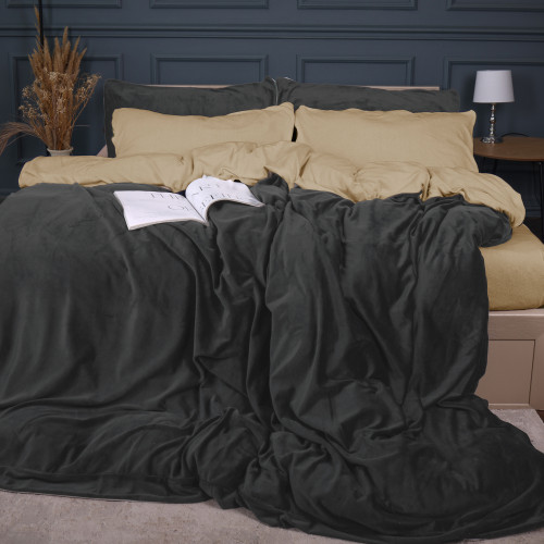 Комплект постельного белья Велюр Winter Terry 28-0024 Carnation