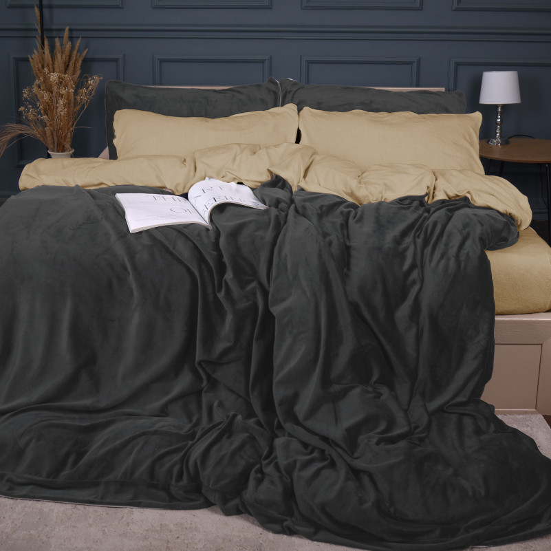Комплект постельного белья Велюр Winter Terry 28-0024 Carnation