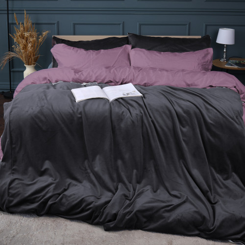 Комплект постельного белья Велюр Winter Delicate 28-0094 Clematide