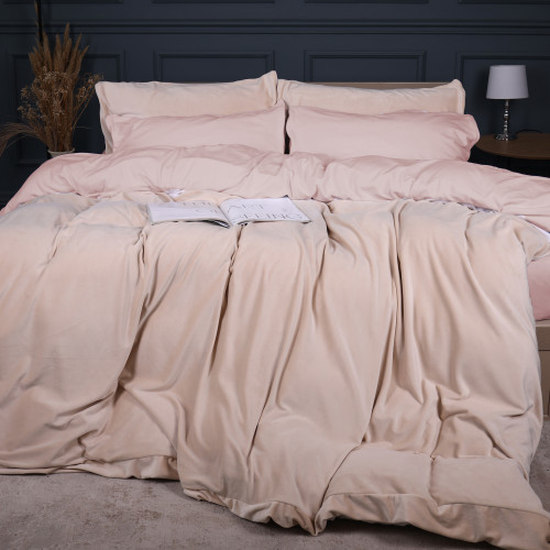 Пододеяльник Велюр Winter Frost 28-0004 Cream Velvet