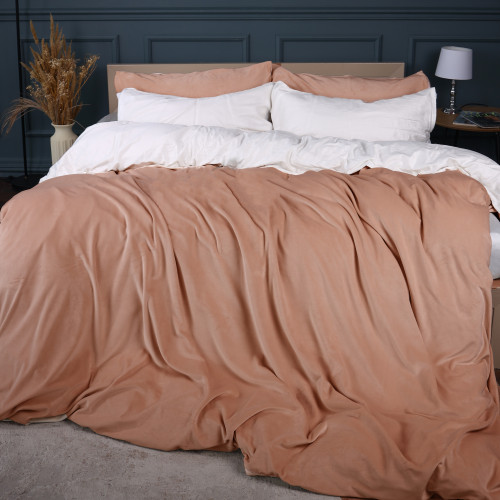 Комплект постільної білизни Велюр Winter Delicate 28-0046 Cyclamen