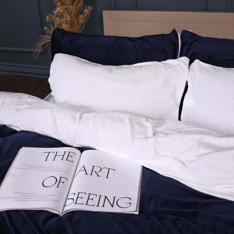 Комплект постельного белья Велюр Winter Terry 28-0027 Dahlia - 3