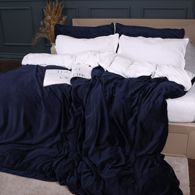 Комплект постельного белья Велюр Winter Terry 28-0027 Dahlia - 7