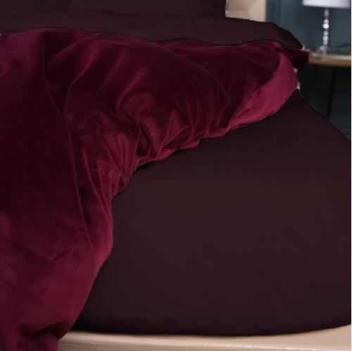 Простынь на резинке Велюр Winter Frost 28-0002 Excalibur Velvet - высота 25 см (детские 10 см)