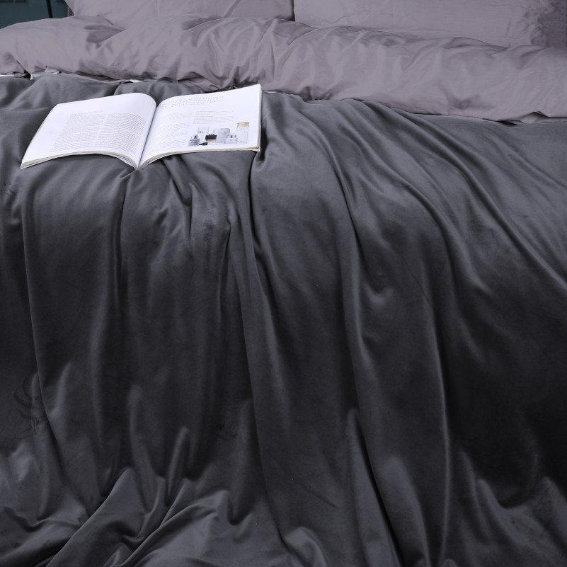 Комплект постільної білизни Велюр Winter Delicate 28-0098 Fusto - 2