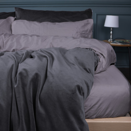 Комплект постільної білизни Велюр Winter Delicate 28-0098 Fusto - 4