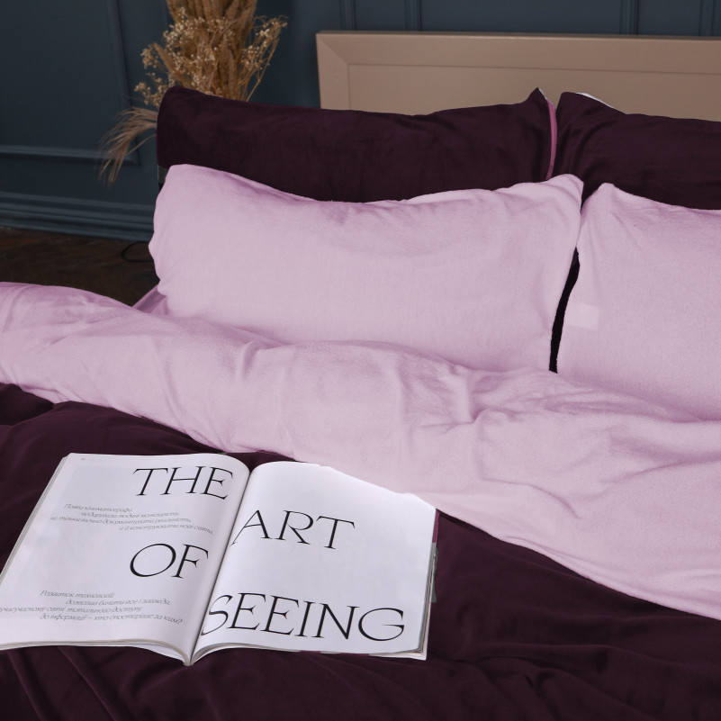 Комплект постельного белья Велюр Winter Terry 28-0021 Gazania - 2