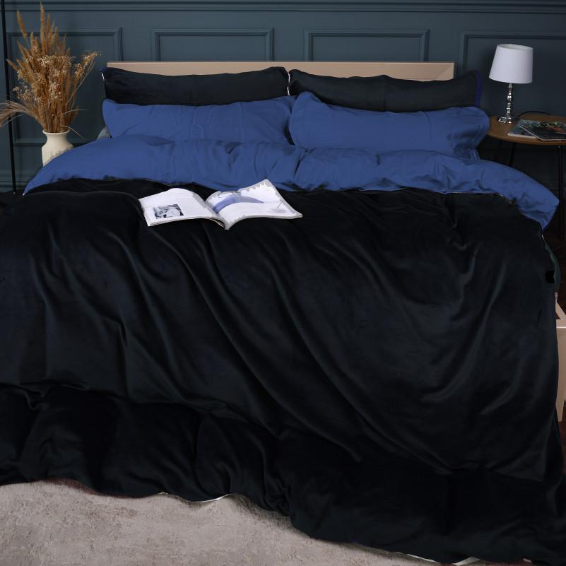 Комплект постельного белья Велюр Winter Delicate 28-0109 Ghianda