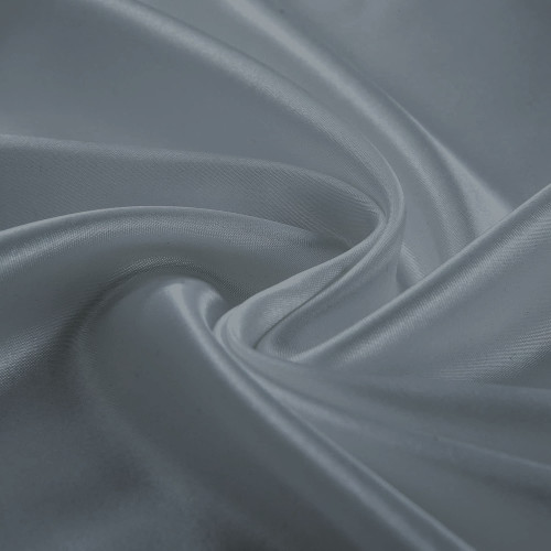 Комплект постільної білизни 100% натуральний шовк сорт Mulberry 30-01 gray-blue - 5